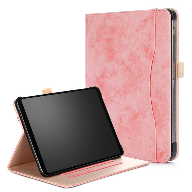 Case2go - Hoes voor Apple iPad Pro 11 - Wallet Book Case - Roze