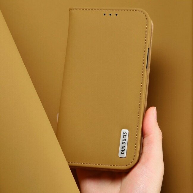 Samsung Galaxy S10e hoesje - Dux Ducis Wish Wallet Book Case - Bruin