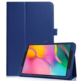 Case2go Samsung Galaxy Tab S5e flip hoes - Donker Blauw