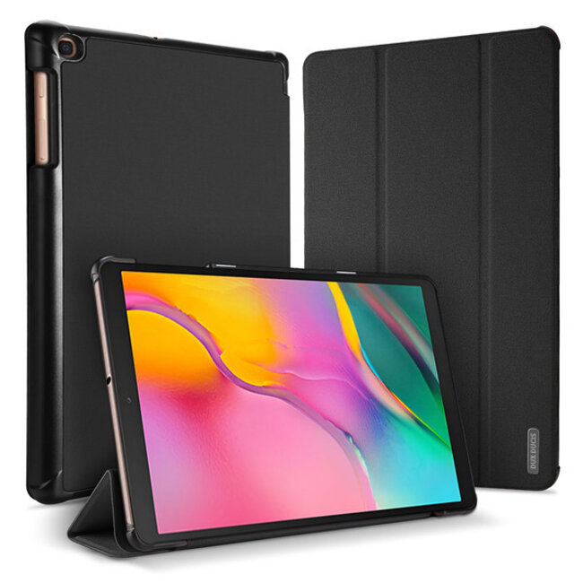 Samsung Galaxy Tab A 10.1 (2019) hoes - Dux Ducis Domo Book Case - Zwart