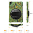 Case2go - Hoes voor Samsung Galaxy Tab A 10.1 (2019) - Hand Strap Armor Case - Camouflage