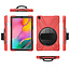 Case2go - Hoes voor Samsung Galaxy Tab A 10.1 (2019) - Hand Strap Armor Case - Rood