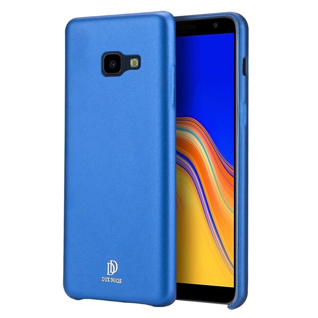 Samsung Galaxy J4 Plus hoes - Dux Ducis Skin Lite Back Cover - Blauw