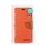 Huawei P30 Pro hoes - Mercury Canvas Diary Wallet Case - Oranje