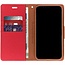 Samsung Galaxy S10 Plus hoes - Mercury Canvas Diary Wallet Case - Rood