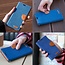 Huawei P30 Pro hoes - Mercury Canvas Diary Wallet Case - Blauw