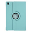 Case2go - Hoes voor de Huawei Mediapad M6 10.8 - 360 Graden Draaibare Book Case - Licht Blauw