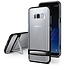 Goospery Samsung Galaxy A8 Plus (2018) bumper - Goospery Dream Stand Bumper Case - Zwart