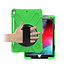 Case2go iPad Air 10.5 Cover - Hand Strap Armor Case - Green