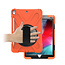 Case2go iPad Air 10.5 Cover - Hand Strap Armor Case - Oranje