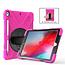 Case2go - Hoes voor Apple iPad Air 10.5 - Hand Strap Armor Case - Magenta