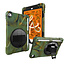 Case2go - Hoes voor Apple iPad Mini 7.9 inch (2019) - Hand Strap Armor Case - Camouflage