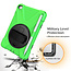 Case2go - Hoes voor Apple iPad Mini 7.9 inch (2019) - Hand Strap Armor Case - Groen