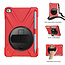 Case2go - Hoes voor Apple iPad Mini 7.9 inch (2019) - Hand Strap Armor Case - Rood