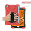 Case2go - Hoes voor Apple iPad Mini 7.9 inch (2019) - Hand Strap Armor Case - Rood