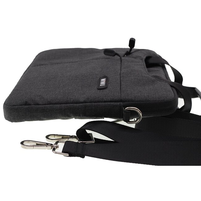 WiWu - 12 inch Laptoptas City Commuter Bag - Zwart
