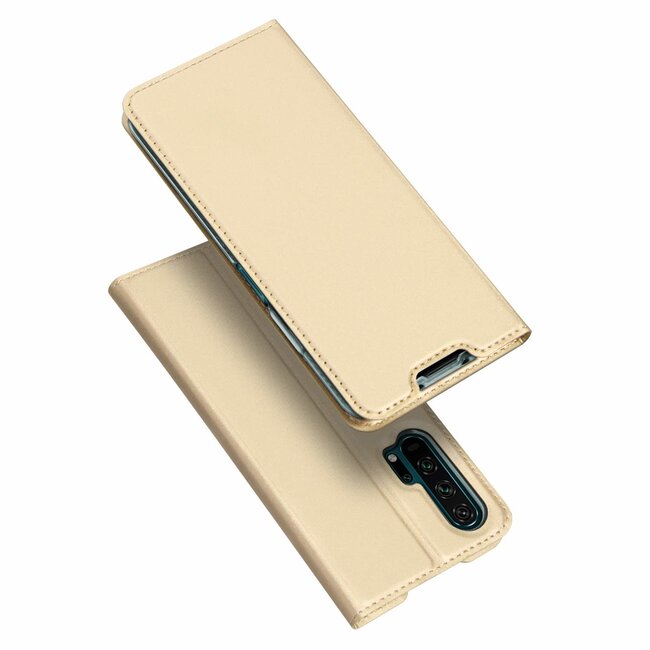 Honor 20 Pro hoesje - Dux Ducis Skin Pro Book Case - Goud