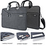 Laptoptas voor 15.4 inch laptop - WIWU City Commuter Bag - Grijs