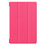 Case2go - Hoes voor de Samsung Galaxy Tab S6 - Tri-Fold Book Case - Magenta