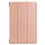 Case2go - Hoes voor de Samsung Galaxy Tab S6 - Tri-Fold Book Case - Rosé Goud