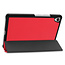Case2go - Hoes voor de Huawei MediaPad M6 8.4 - Tri-Fold Book Case - Rood