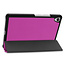 Case2go - Hoes voor de Huawei MediaPad M6 8.4 - Tri-Fold Book Case - Paars