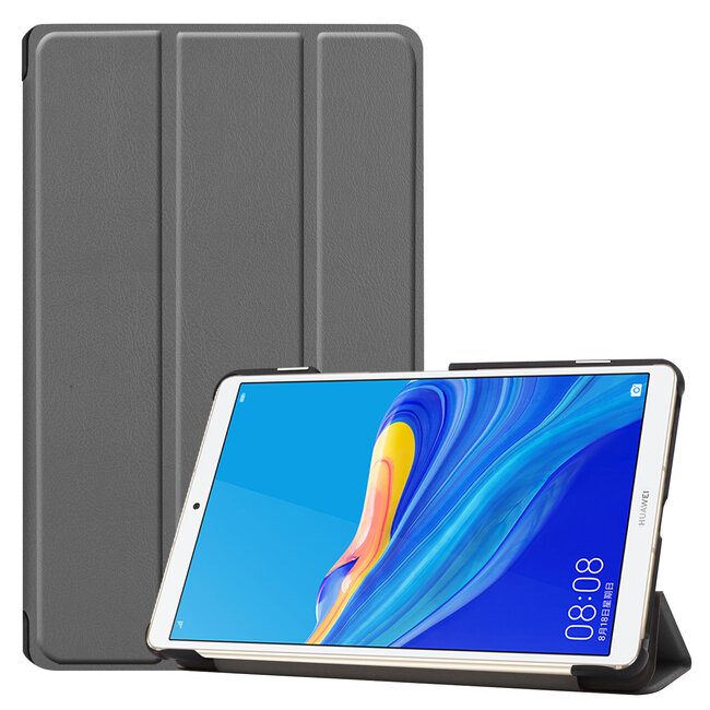 Case2go - Hoes voor de Huawei MediaPad M6 8.4 - Tri-Fold Book Case - Grijs