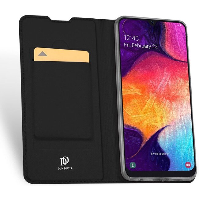 Samsung Galaxy A50 hoesje - Dux Ducis Skin Pro Book Case - Zwart
