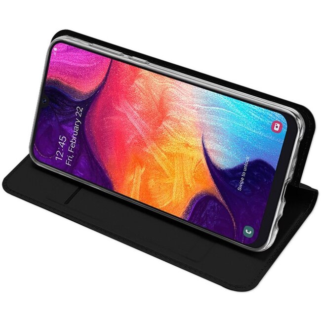 Samsung Galaxy A50 hoesje - Dux Ducis Skin Pro Book Case - Zwart