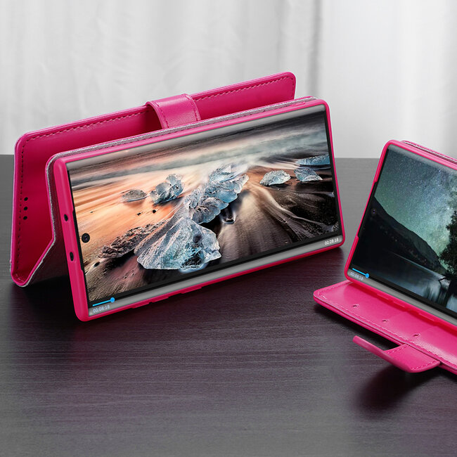 Samsung Galaxy Note 10 Plus hoesje - Dux Ducis Kado Wallet Case - Roze
