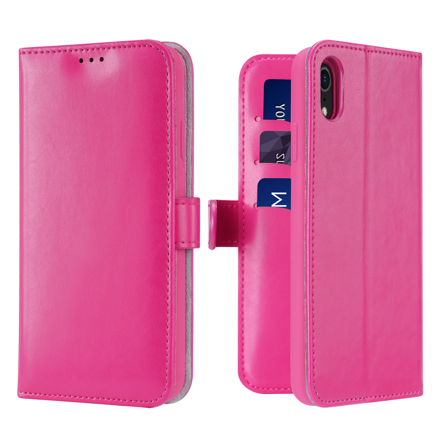 iPhone XR hoesje - Dux Ducis Kado Wallet Case -Roze afbeelding
