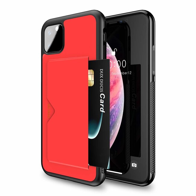 Dux Ducis Pocard - iPhone 11 Pro Max - Rood