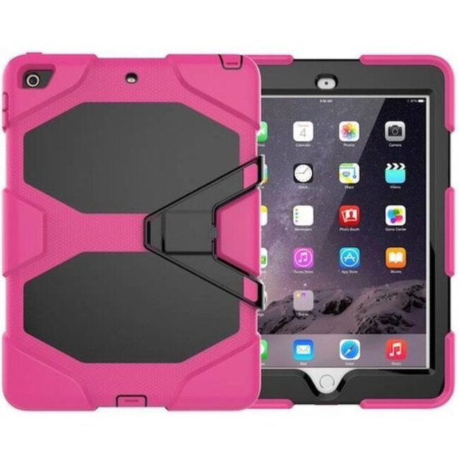 Case2go - Hoes voor Apple iPad Air 10.5 (2019) - Extreme Armor Case - Magenta