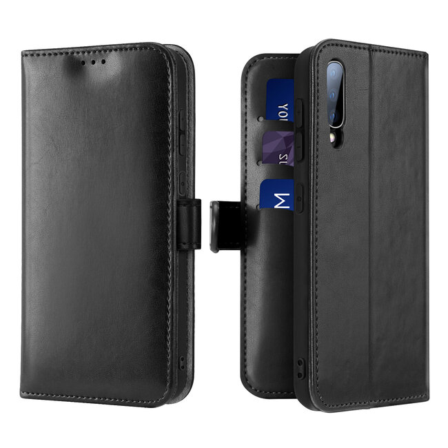 Samsung Galaxy A70 hoesje - Dux Ducis Kado Wallet Case - Zwart