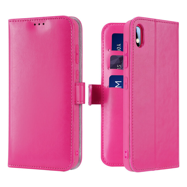 Samsung Galaxy A10 hoesje - Dux Ducis Kado Wallet Case - Roze