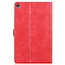 Case2go - Hoes voor de Xiaomi Mi Pad 4 Plus - PU Leer Folio Book Case - Rood