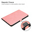 Case2go - Hoes voor de Xiaomi Mi Pad 4 Plus - PU Leer Folio Book Case - Roze