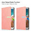 Case2go - Hoes voor de Xiaomi Mi Pad 4 Plus - PU Leer Folio Book Case - Roze