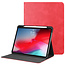 Case2go - Hoes voor Apple iPad Pro 11 - PU Leer Folio Book Case - Rood