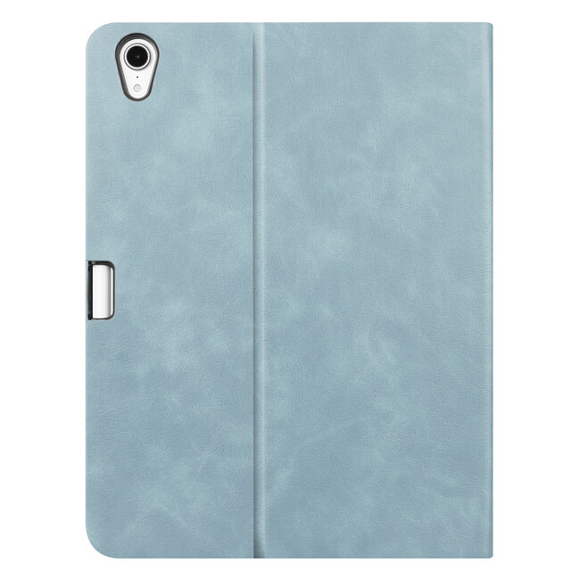 Case2go - Hoes voor Apple iPad Pro 11 - PU Leer Folio Book Case - Licht Blauw