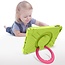 iPad 9.7 (2017/2018) Hoes - Rotating Heavy Duty Stand Case - Groen/Magenta