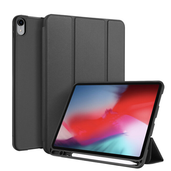 iPad Pro 11 hoes - Dux Ducis Osom Tri-Fold Book Case Series - Zwart