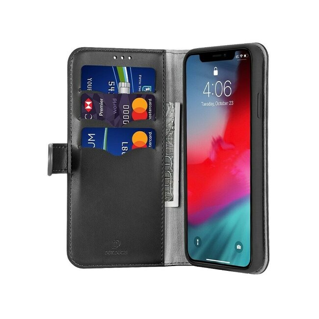 iPhone 11 Pro Max hoesje - Dux Ducis Kado Wallet Case - Zwart