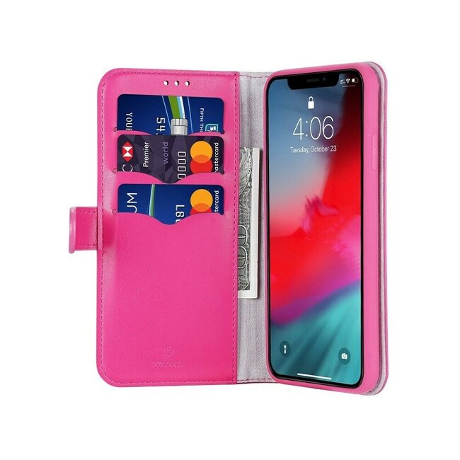 iPhone 11 Pro Max hoesje - Dux Ducis Kado Wallet Case - Roze