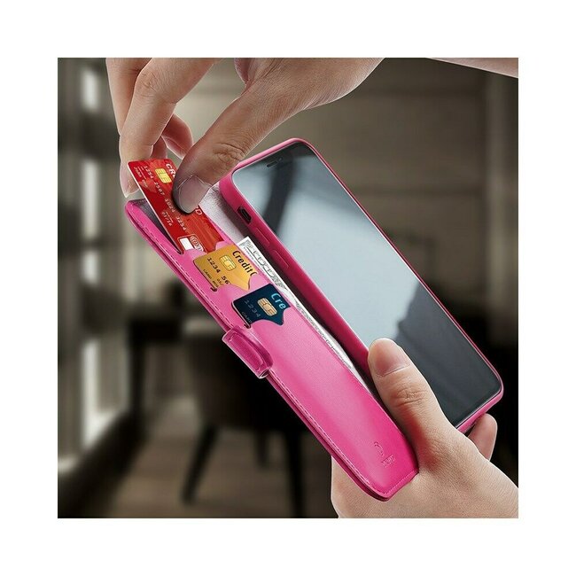 iPhone 11 Pro Max hoesje - Dux Ducis Kado Wallet Case - Roze