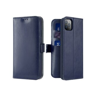 Dux Ducis iPhone 11 Pro Max hoesje - Dux Ducis Kado Wallet Case - Blauw