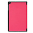 Case2go - Hoes voor de Samsung Galaxy Tab A 10.1 (2019) - Tri-Fold Book Case + Screenprotector - Magenta