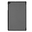 Case2go - Hoes voor de Samsung Galaxy Tab A 10.1 (2019) - Tri-Fold Book Case + Screenprotector - Grijs
