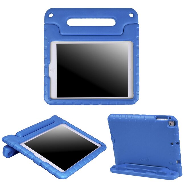 Case2go - Kinderhoes voor de iPad Air 10.5 (2019) - schokbestendige kinderhoes - Blauw