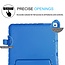Case2go - Kinderhoes voor de iPad Air 10.5 (2019) - schokbestendige kinderhoes - Blauw